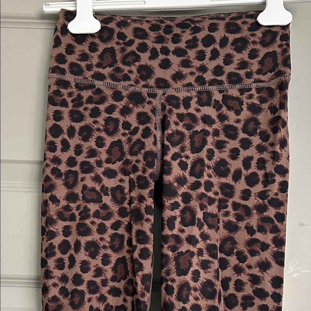 Hey Honey Leopard Print High-Waist Leggings - Brown & Black